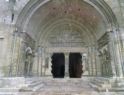 Portal Sul, construído c.1115 de French School