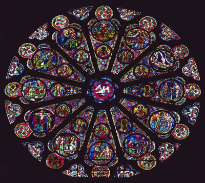 Janela rosa do Sul, 1235-40 de French School
