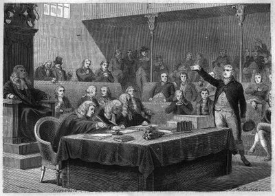 Discurso de Depute Fox ao Parlamento da Inglaterra sobre a invasão da Suíça pela França, Novembro de 1802 - Gravação do "Histoire du Consulate et de l