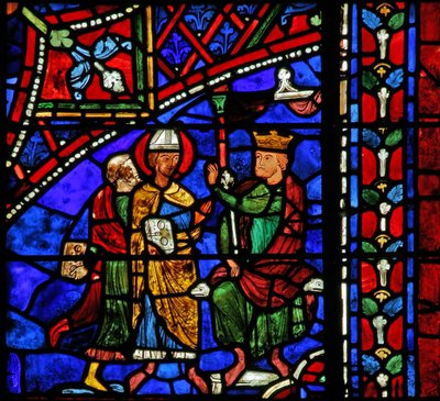 St. Apollinaire: perante um juiz (w36) de French School