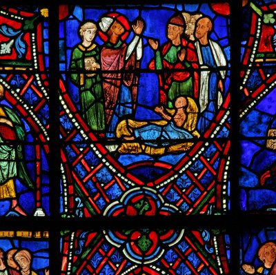 St. Apollinaire: revive a criança de Rufus (w36) de French School