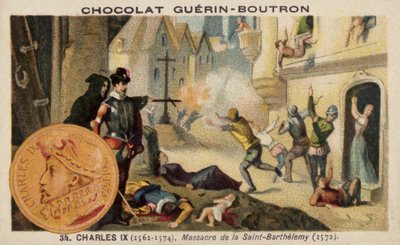 Massacre do dia de São Bartolomeu de French School