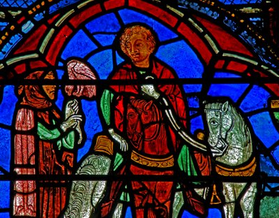 Janela de St Cheron: hawking (w15) de French School