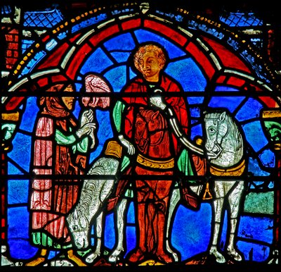 Janela de St Cheron: hawking (w15) de French School