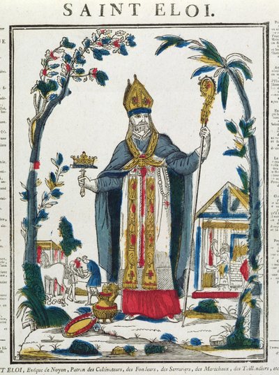 São Eloi (c. 588-660) de French School