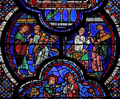 Janela de São João: o milagre de trocar palitos em ouro (w48) de French School