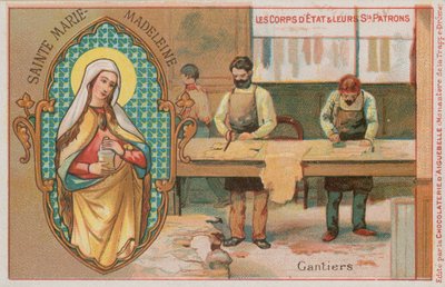 St Mary Magdalen e fabricantes de luvas de French School