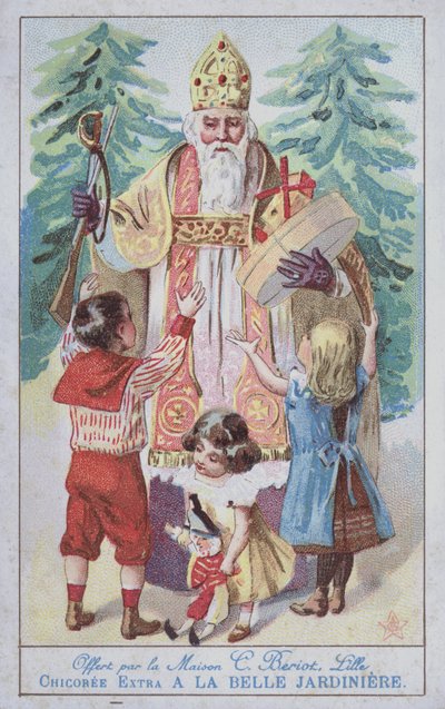 São Nicolau (cor litho) de French School