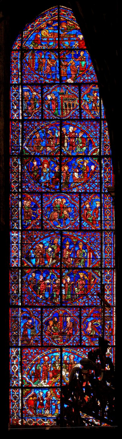 St Thomas Becket - cenas da vida de (w18) de French School
