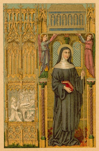 Sta Scholastica de French School