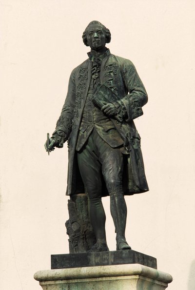 Estátua de Georges Louis Leclerc, Conde de Buffon (1707-1788), Montbard (21 Cote d