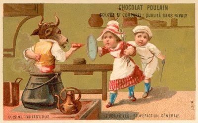 Guisado - estupefação geral (chromolitho) de French School