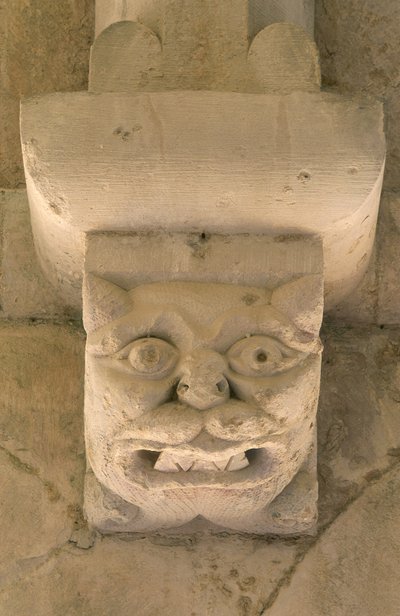 Escultura em pedra de French School