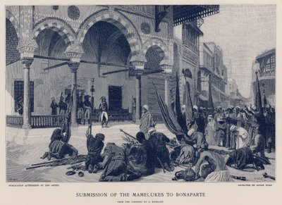 Submissão dos mamelucos a Bonaparte de French School