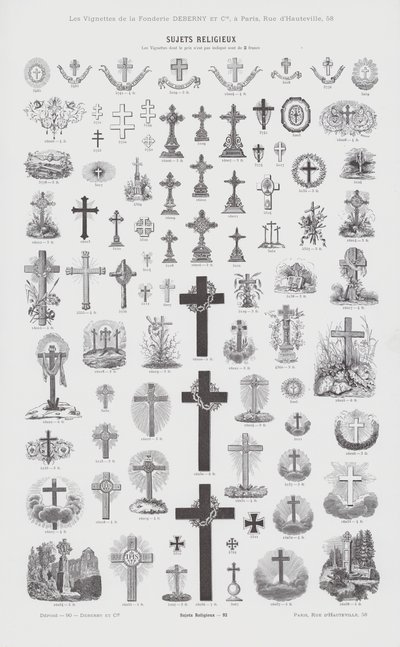 Tópicos religiosos (gravura) de French School