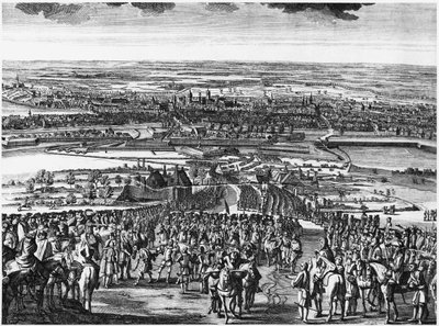Rendição da cidade e cidadela de Ghent, 1678 de French School
