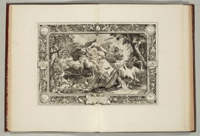 "As tapeçarias do rei, ou representam os quatro elementos e as quatro estações", de Andre Felibien, 1670 de French School