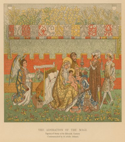 A Adoração dos Magos de French School