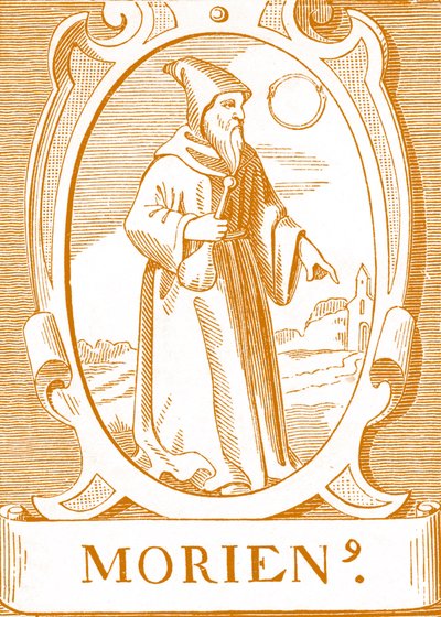 O Alquimista Morenius de French School