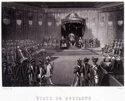 A Assembleia dos Estados Gerais da Bretanha e da Vendeia de French School