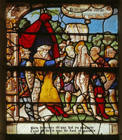 As bem-aventuranças: Bem-aventurados os puros de coração: o martírio de Santa Inês de French School