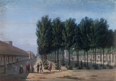 O Asilo de Bicetre em Paris de French School