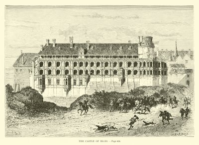 O Castelo de Blois de French School