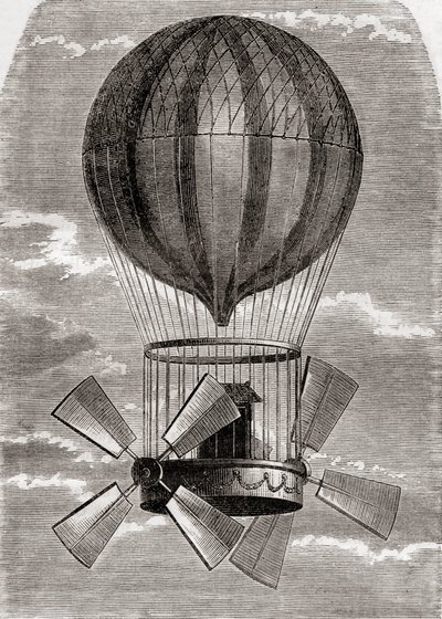 O balão de ar quente Comte d