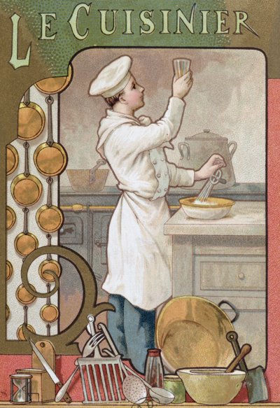 O cozinheiro, c.1899 de French School