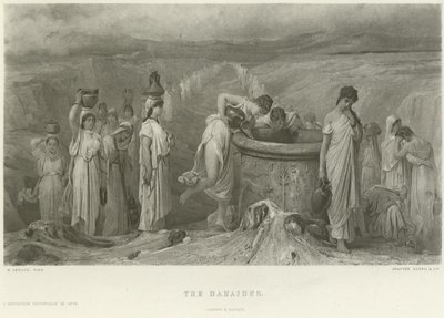 As Danaides (gravura) de French School