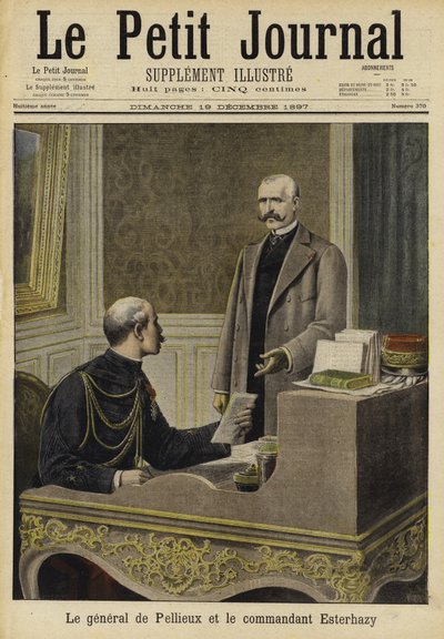 O caso Dreyfus, 1897 de French School