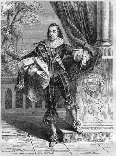 O Duque de Buckingham (George Villiers de French School