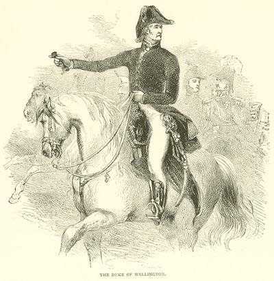 O Duque de Wellington (gravura) de French School