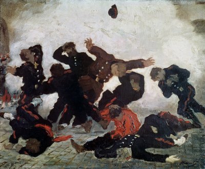 A execução, depois de 1871 de French School