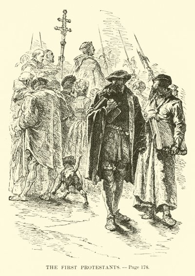 Os primeiros protestantes de French School
