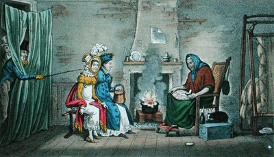 O Fortune Teller de French School