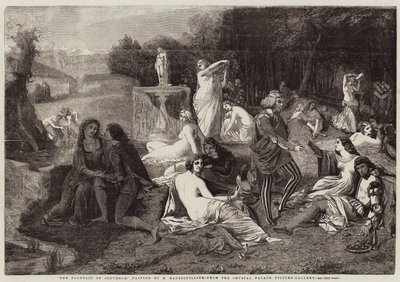 A Fonte de Jouvence (gravura) de French School