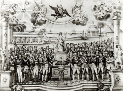 O berço histórico dos mistérios da Maçonaria de French School