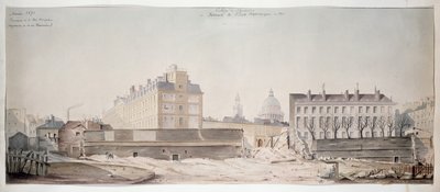 O Buraco na Rue Monge, o Colégio de Navarra e a Escola Politécnica de Paris, 1870 de French School