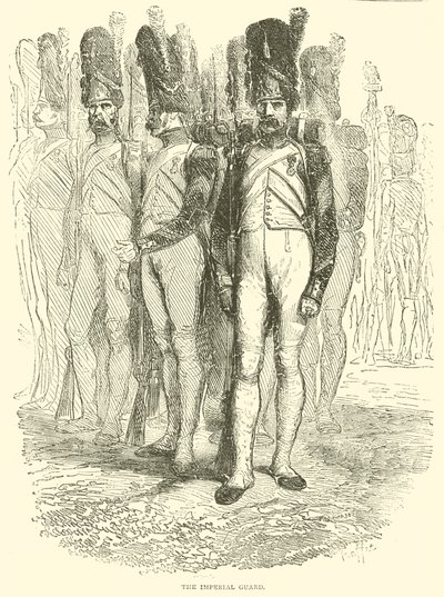 A Guarda Imperial (gravura) de French School
