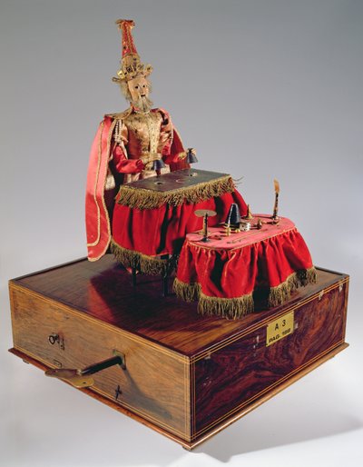 O mago ou ilusionista autômato, 1890 de French School