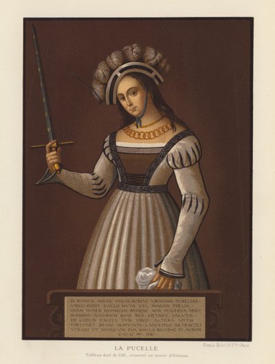 A Dama de Orleães de French School