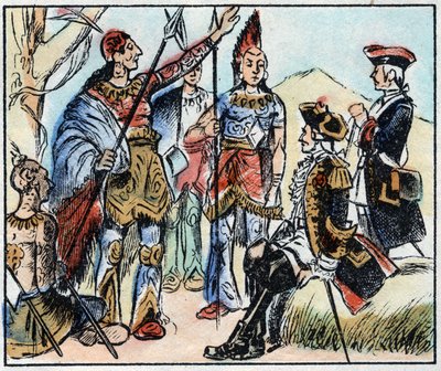 O Marquês de Montcalm (Louis Joseph de Montcalm de French School