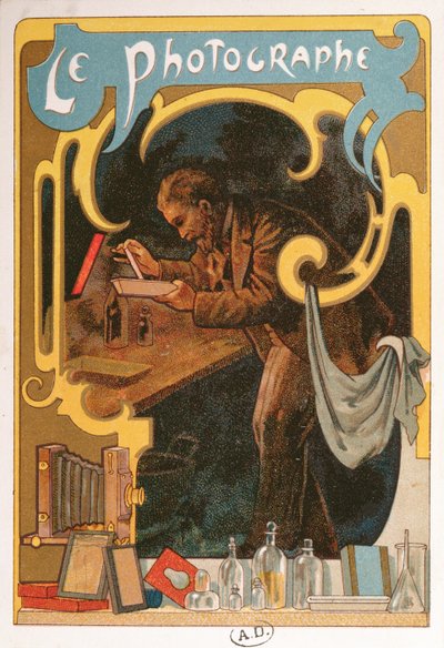O fotógrafo, c.1899 de French School