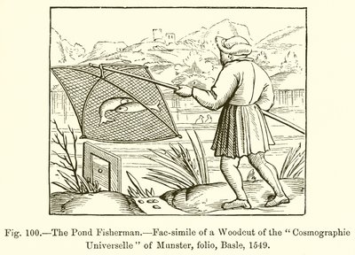 O pescador de lagoa de French School