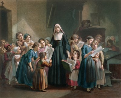 Os prêmios da escola, 1840 de French School
