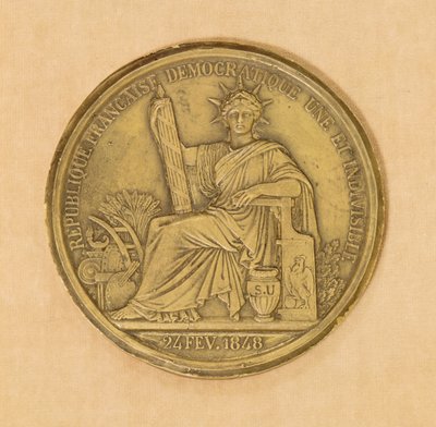 O selo da segunda república, 1848 de French School