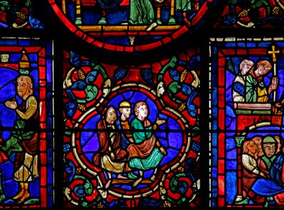 A janela de St Martin: decorativa (w20) de French School