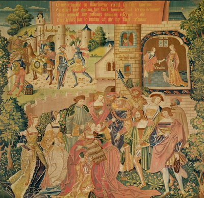 A história de Perseu, do 15o ao 16o século de French School