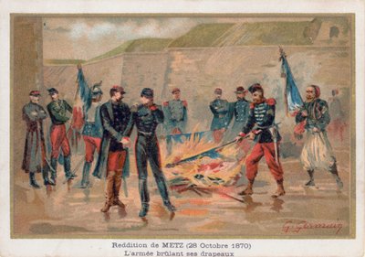 A rendição de Metz de French School
